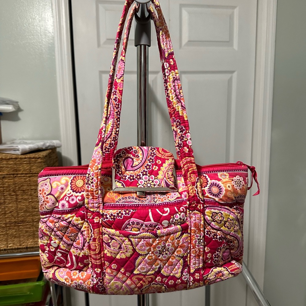 Vera Bradley, tote with coin purse
